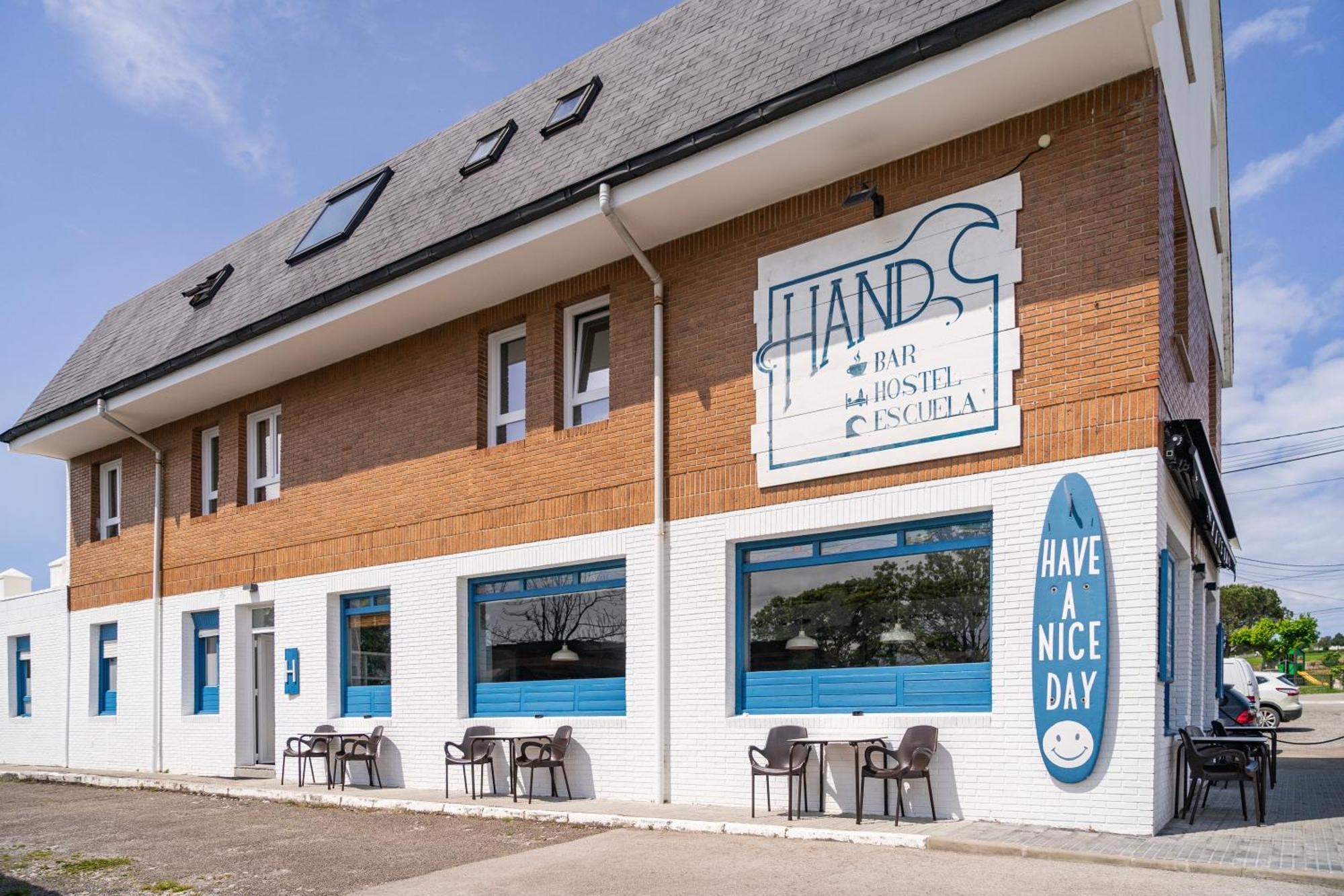 H.A.N.D Surf Hostel Langre  Bagian luar foto